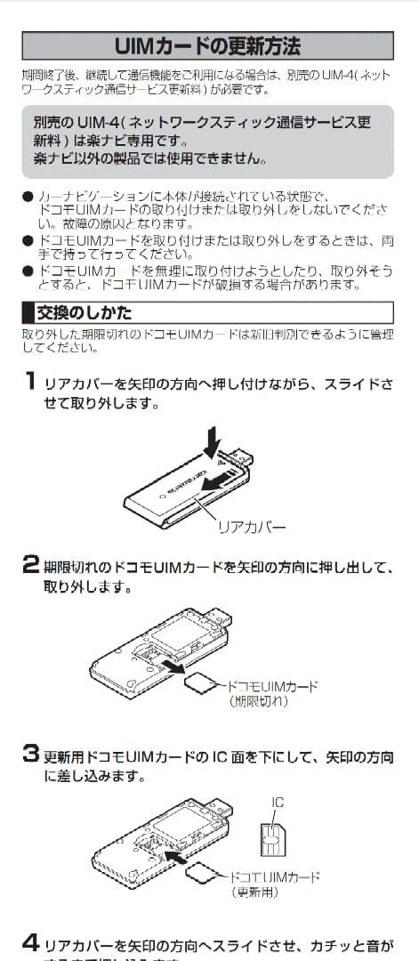 カロッツェリア ネットワークスティック楽ナビ用　安心の新品未使用未通電品