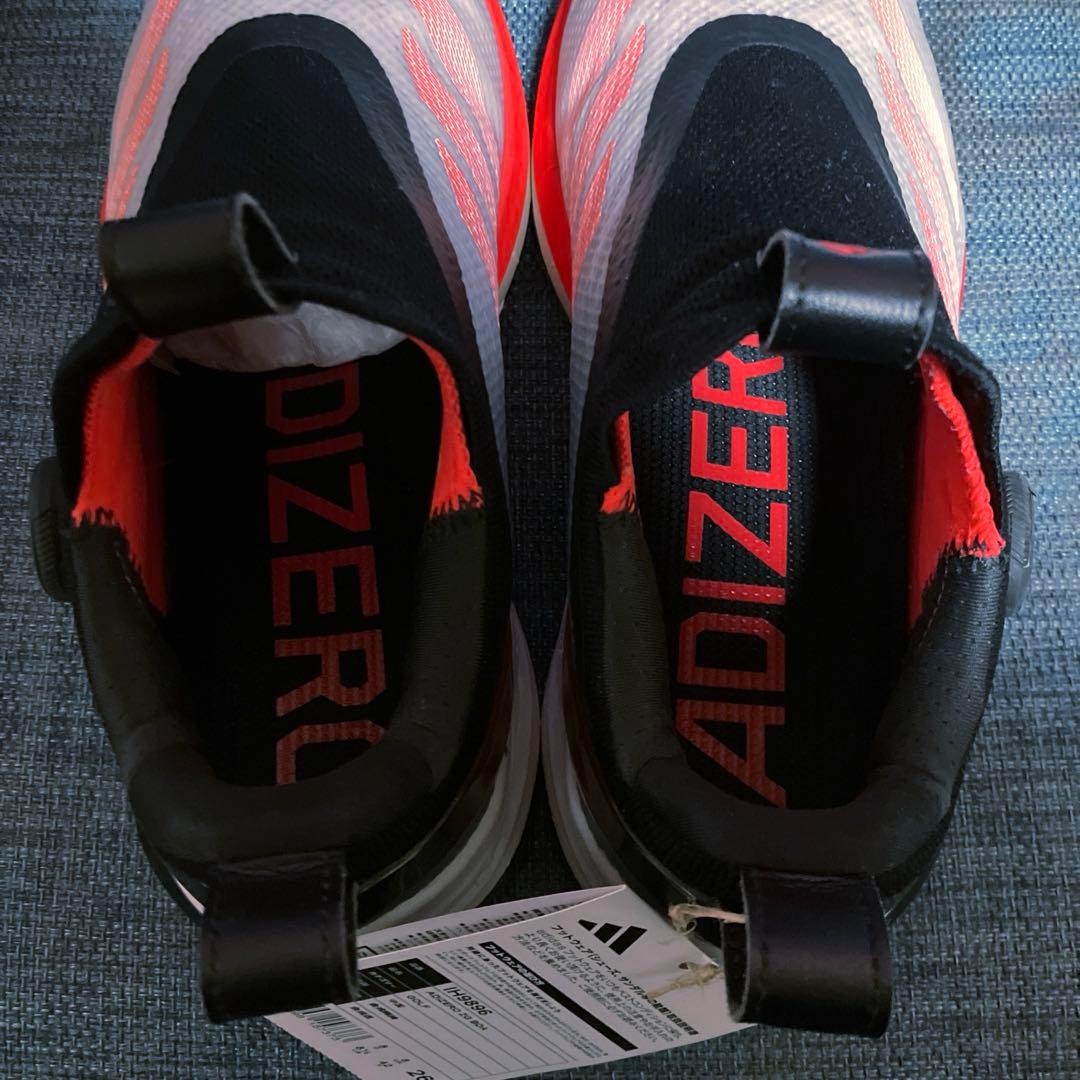 【か】アディダスadidasアディゼロZG 25BOA 26cm