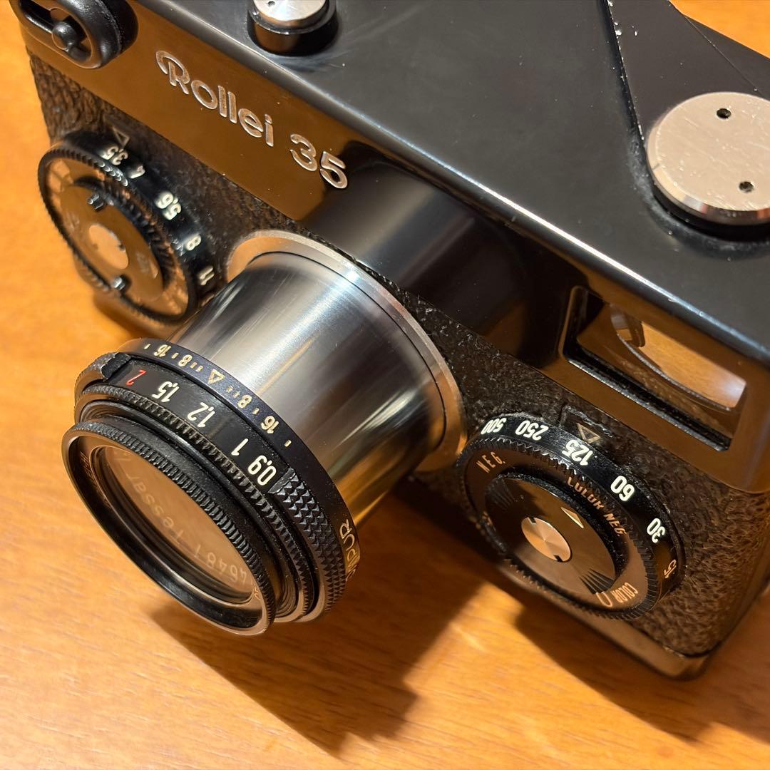 フィルムカメラ Rollei35 Germany Carl Zeiss Tessar 40mm