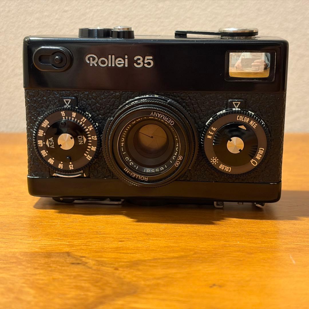 フィルムカメラ Rollei35 Germany Carl Zeiss Tessar 40mm