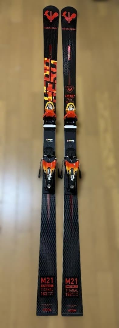 ROSSIGNOL HERO MASTER LT M21 183cm セット