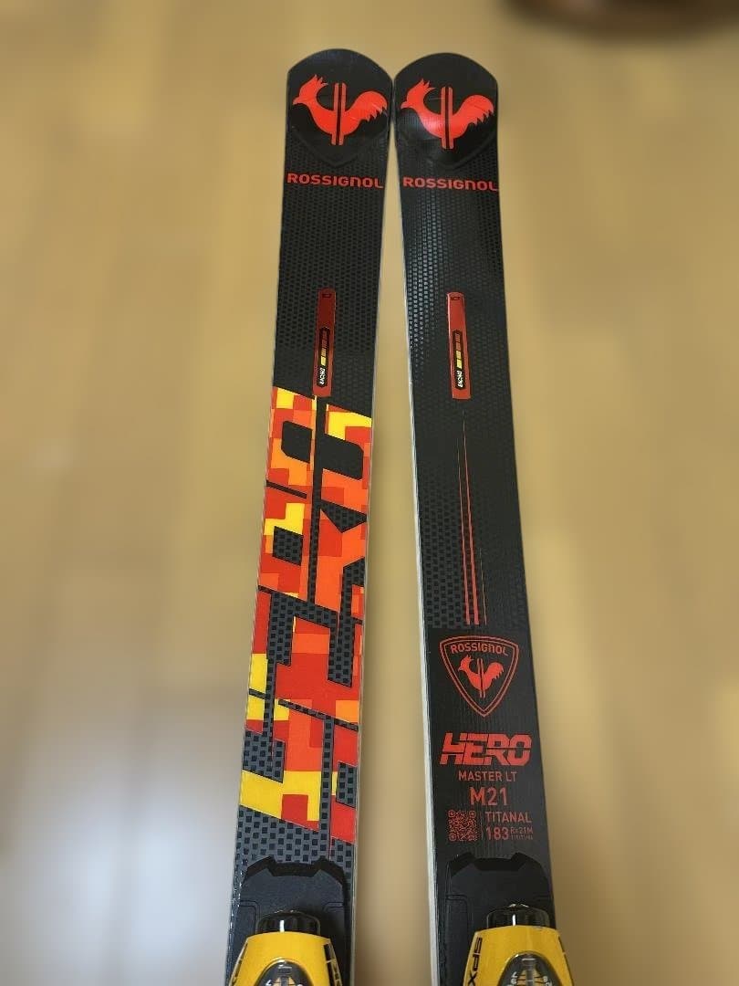 ROSSIGNOL HERO MASTER LT M21 183cm セット