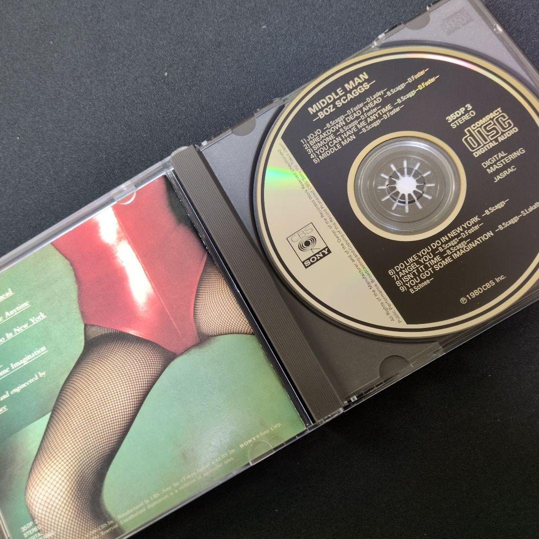 CD／ボズ・スキャッグス『ミドル・マン』【1980年作品】旧規格盤 35DP 3