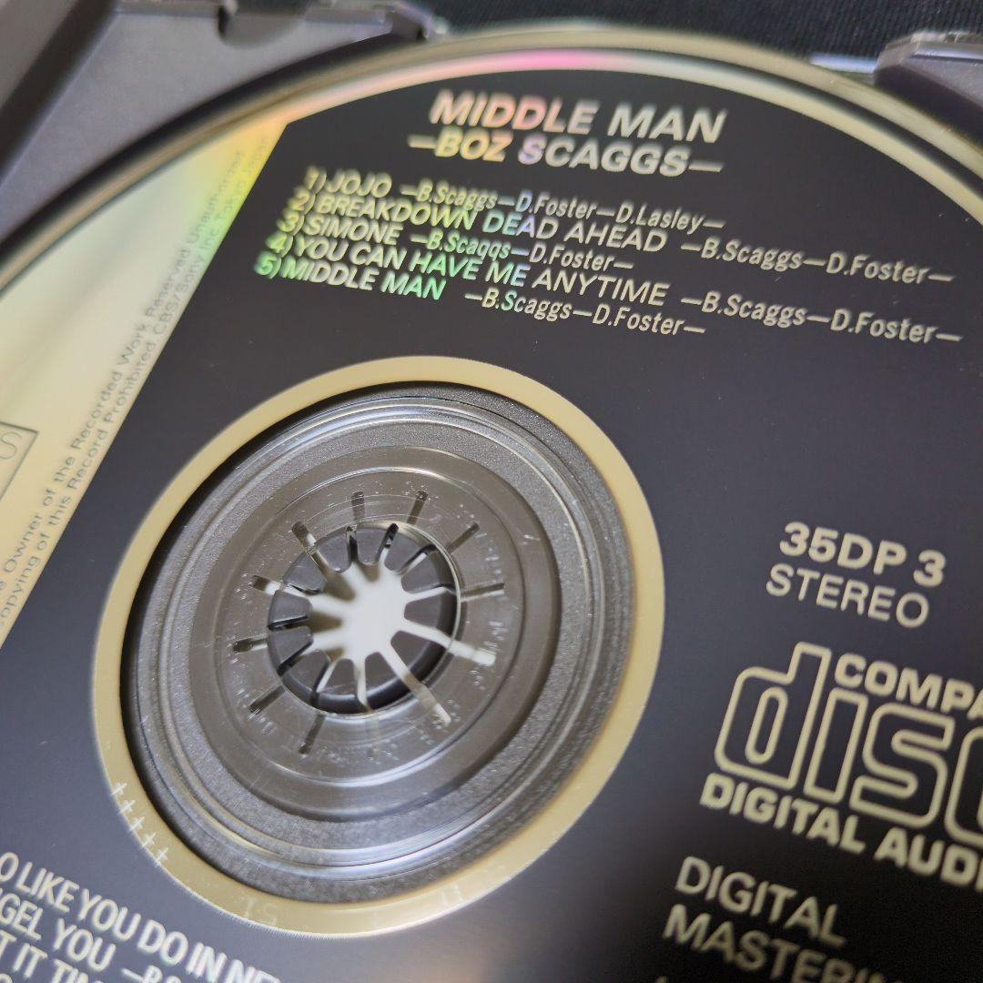 CD／ボズ・スキャッグス『ミドル・マン』【1980年作品】旧規格盤 35DP 3