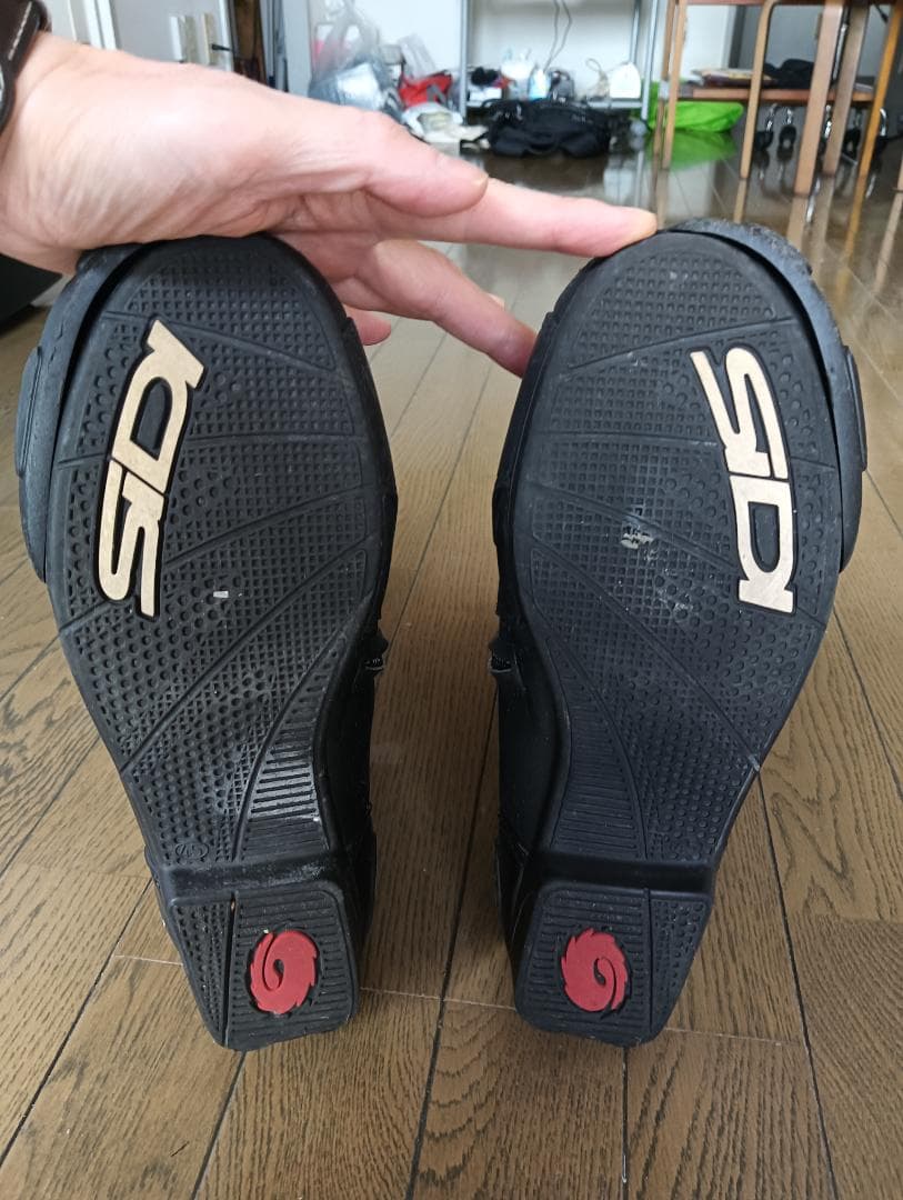 SIDI　バイク用　レーシングブーツ　ブラック