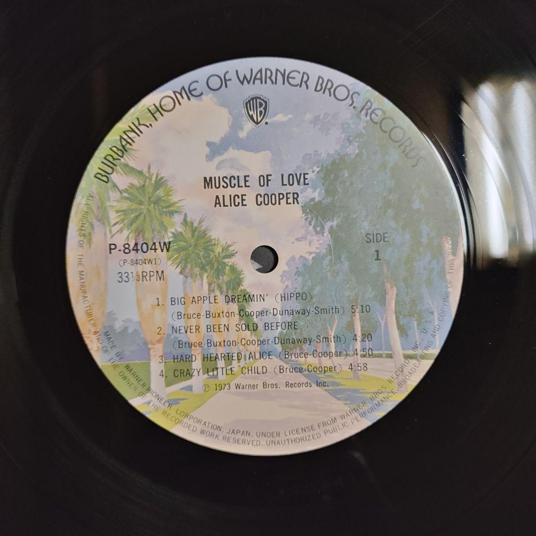 【国内初回ダンボール・ジャケＬＰレコード】アリス・クーパー／マッスル・オブ・ラヴ