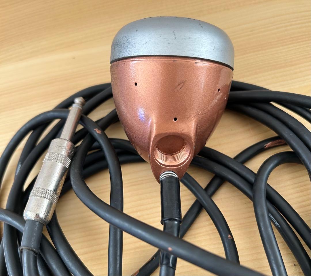 90s SHURE 520D GREEN BULLET 99S556ハープマイク