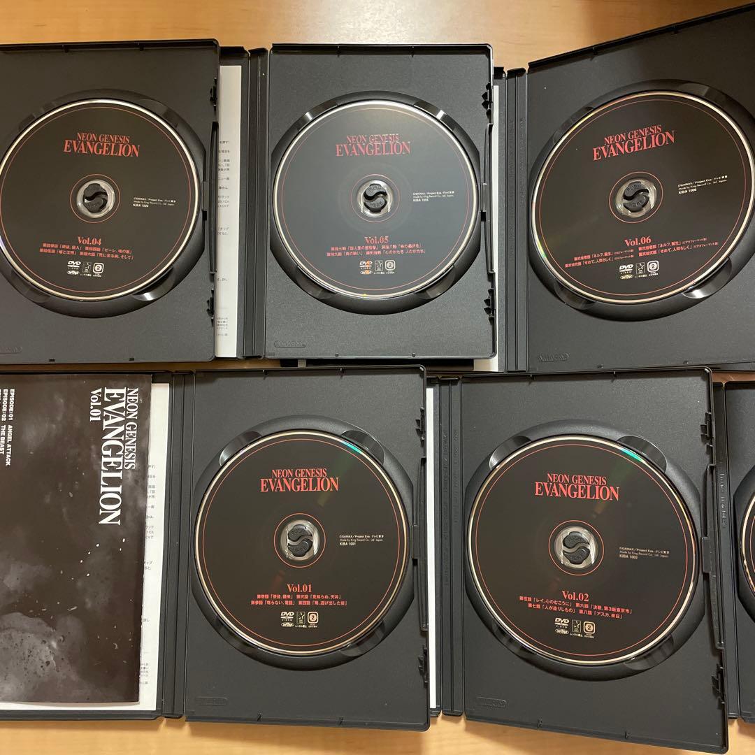 (新世紀エヴァンゲリオンDVD) Vol.01~Vol.08