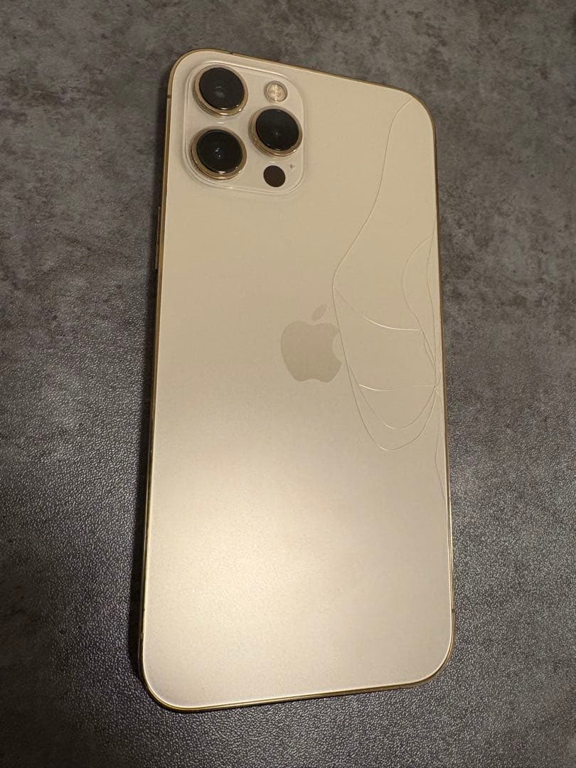 Apple iPhone 12 Promax 256g ゴールド 本体