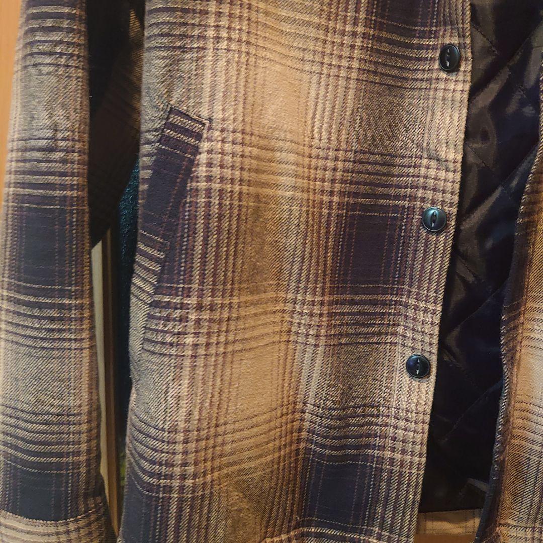 Skull Flight チェック柄ジャケット M