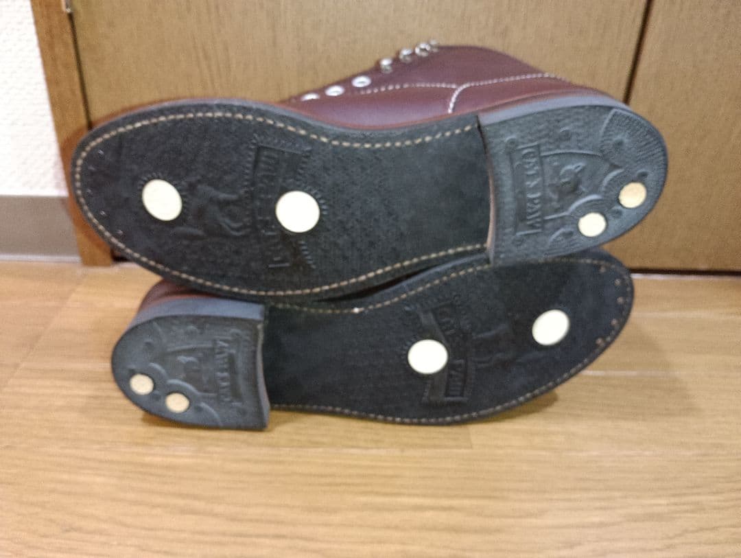 Lone Wolf Boots ワークブーツ ダークブラウン モンキーブーツ