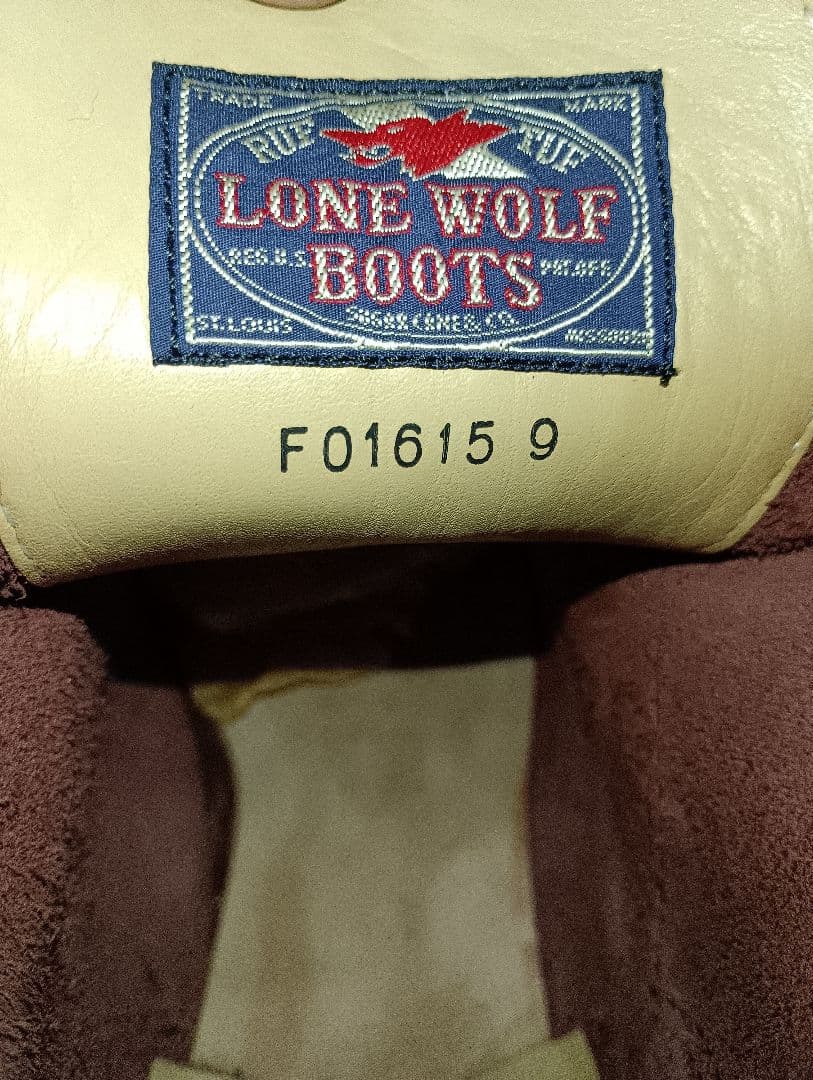 Lone Wolf Boots ワークブーツ ダークブラウン モンキーブーツ