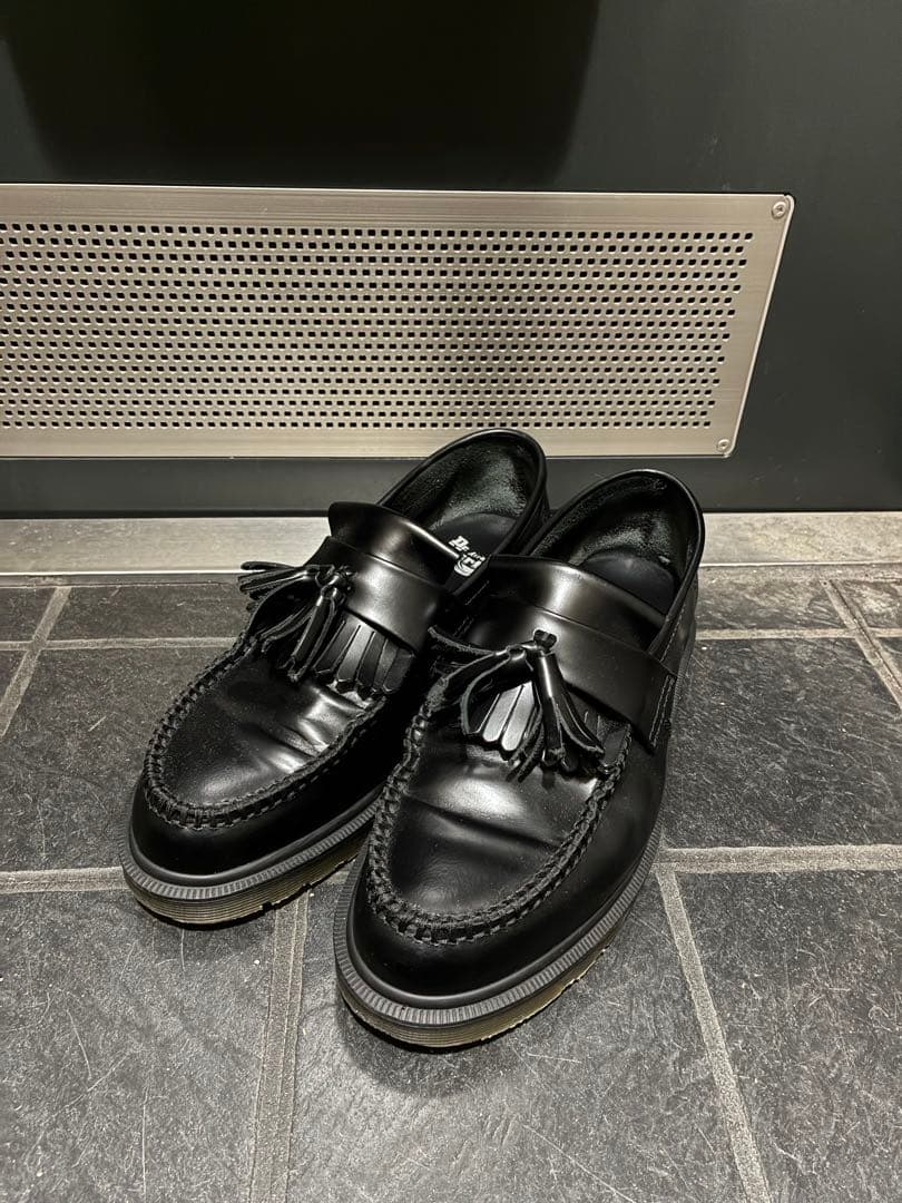 Dr.Martens ADRIAN タッセルローファー UK7 黒 26cm