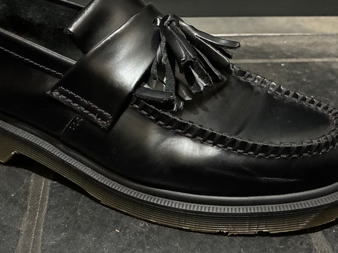 Dr.Martens ADRIAN タッセルローファー UK7 黒 26cm
