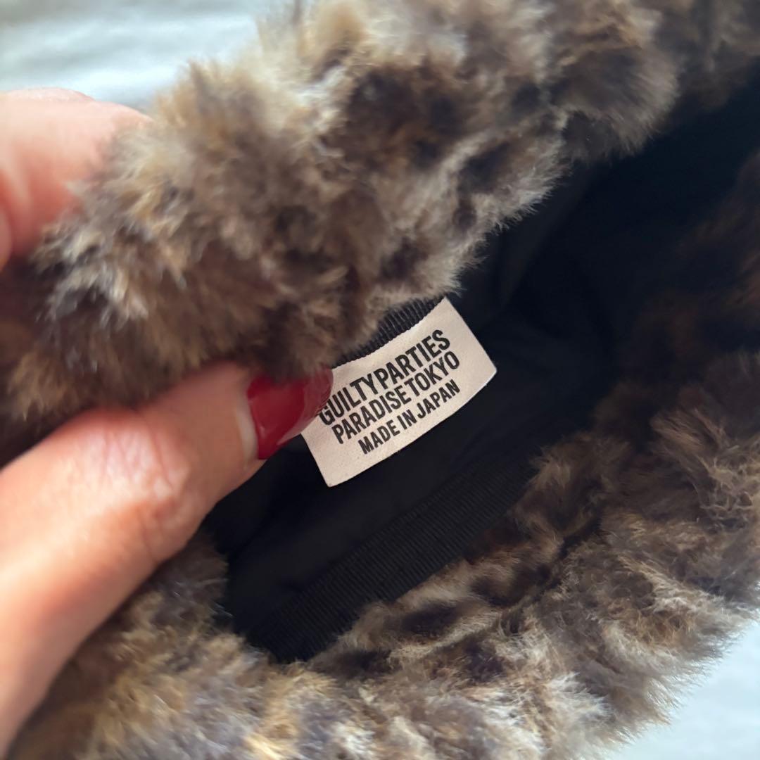 ワコマリア　WAKOMARIA 秋冬GUILTY PARTIES ヒョウ柄バッグ