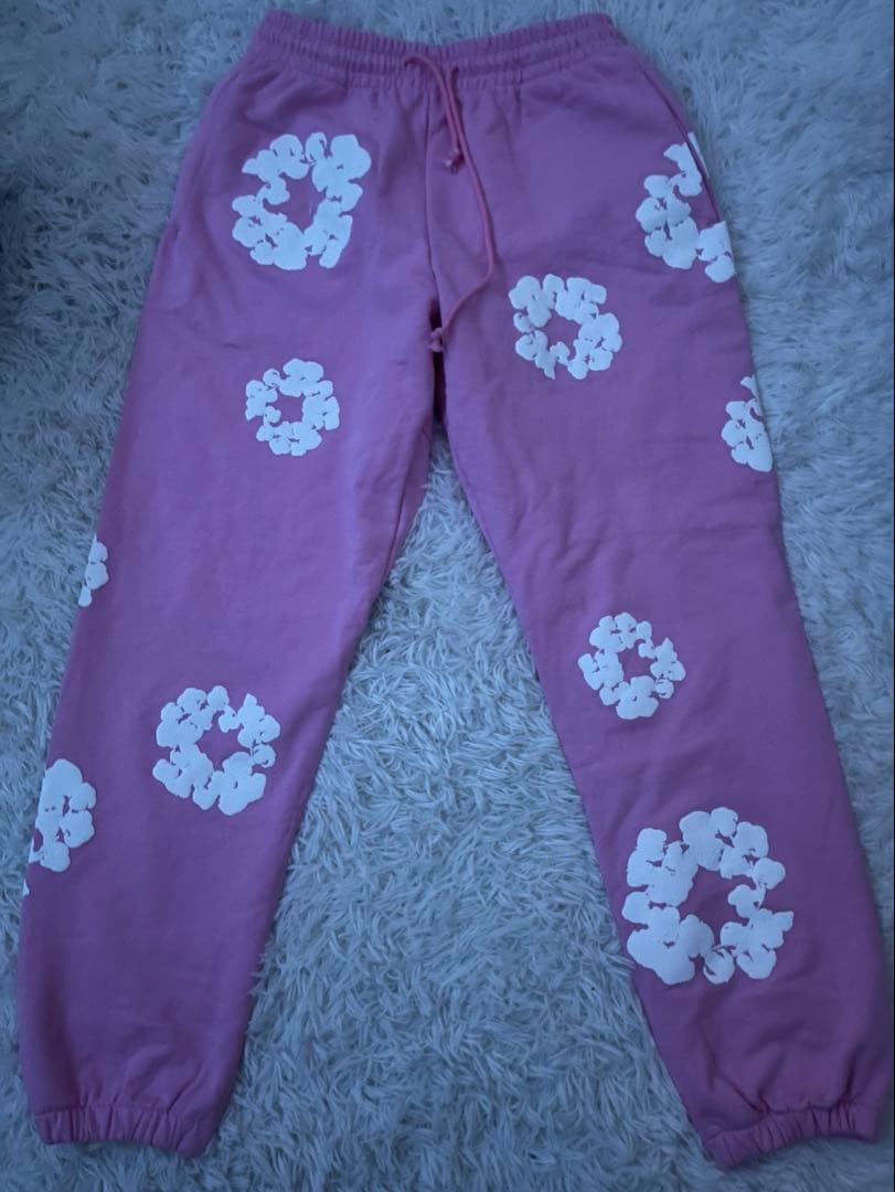 denim tears デニムティアーズ　ピンク　パンツ