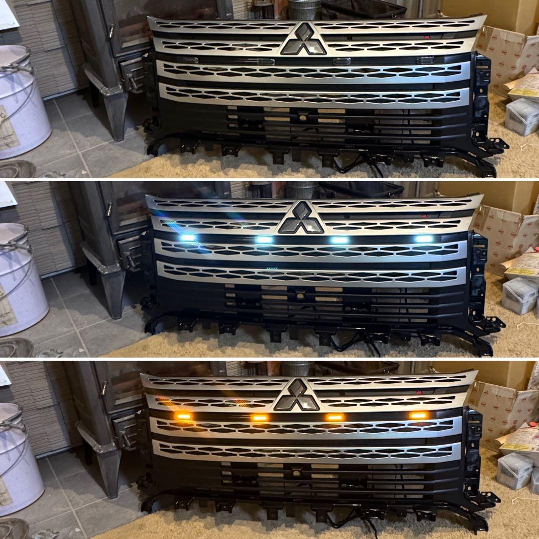 s*4様 デリカD5 （下グリル）グリルマーカー　ACC分岐ハーネス、スモール分