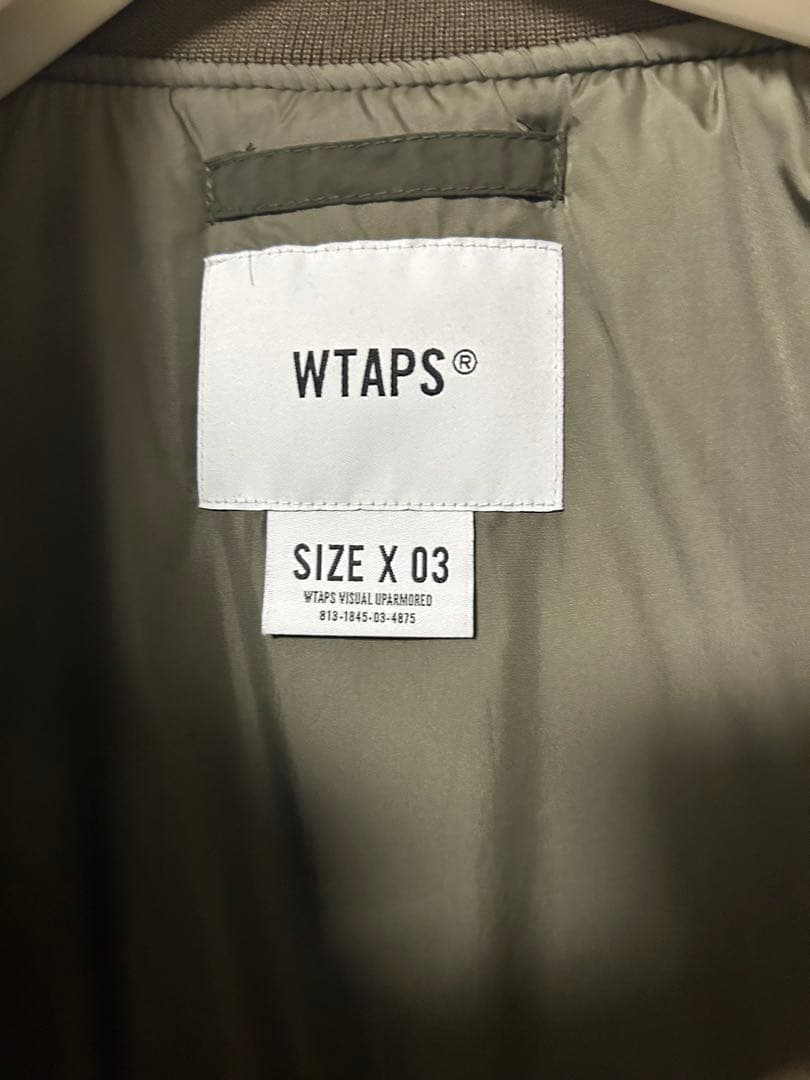 WTAPS MA-1ジャケット オリーブ　ダブルタップス