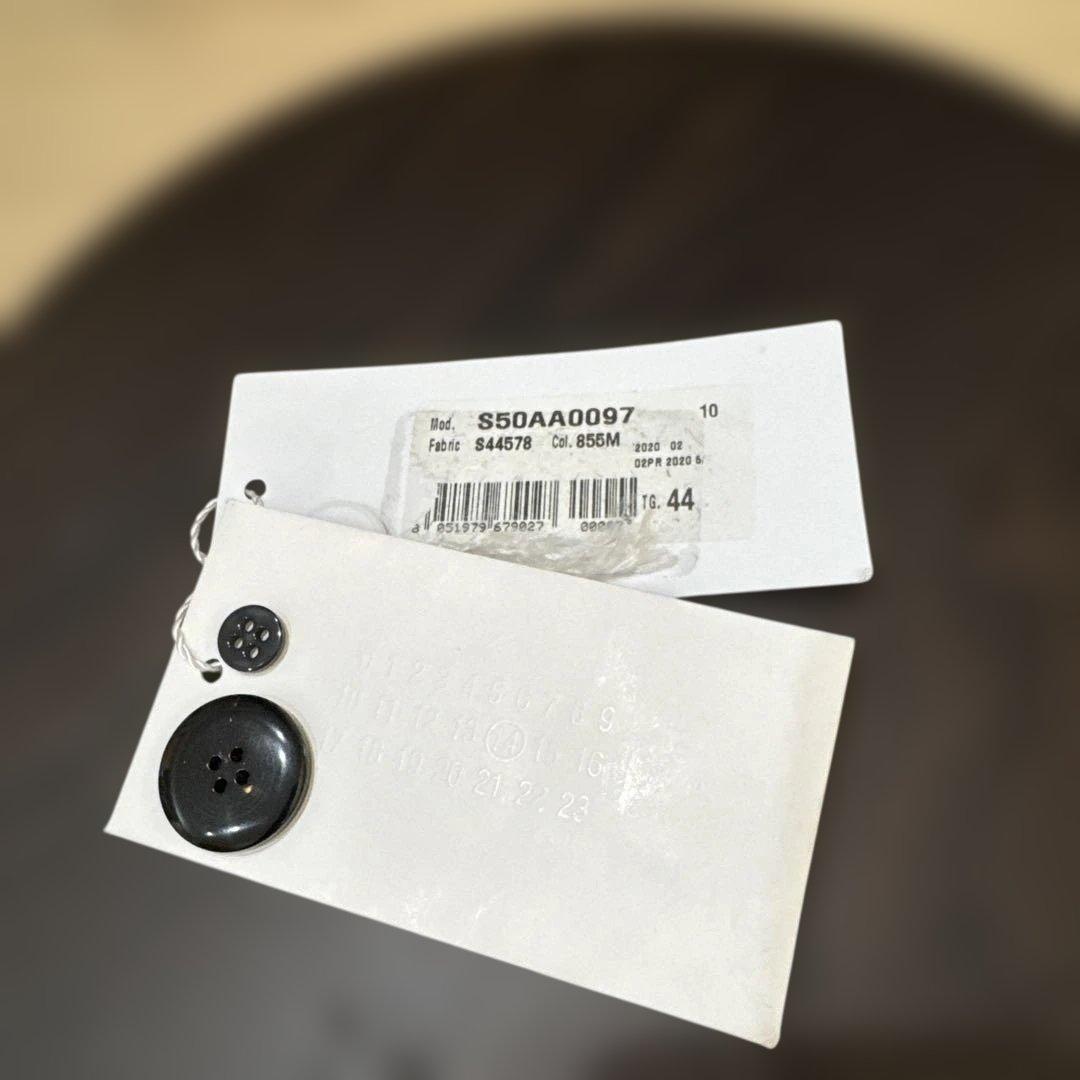 De　メゾンマルジェラ Maison Margiela ノーカラー コート