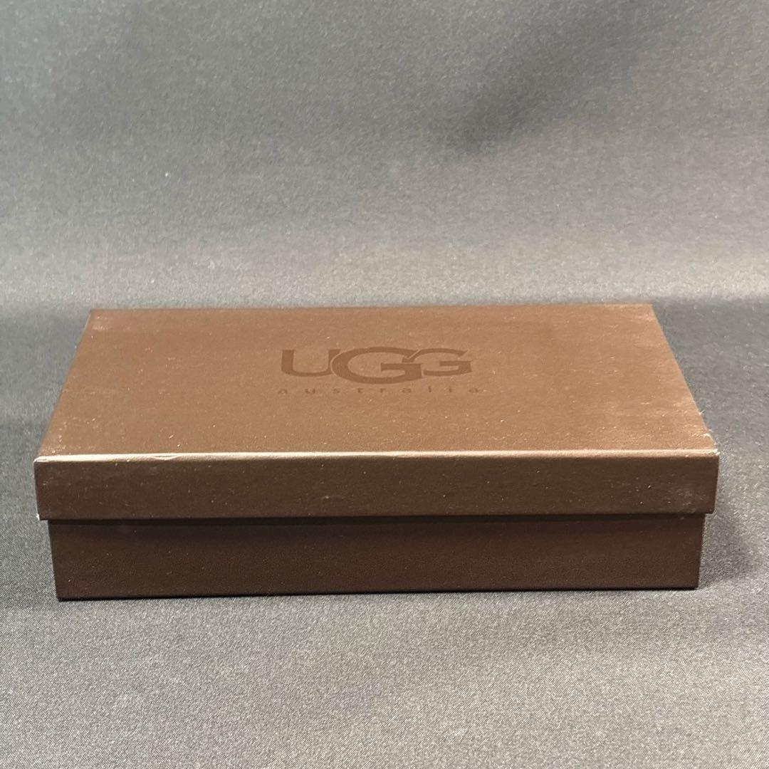 [未使用品］UGG ファー付き手袋 ブラウン　Mサイズ