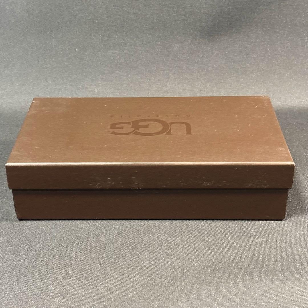 [未使用品］UGG ファー付き手袋 ブラウン　Mサイズ