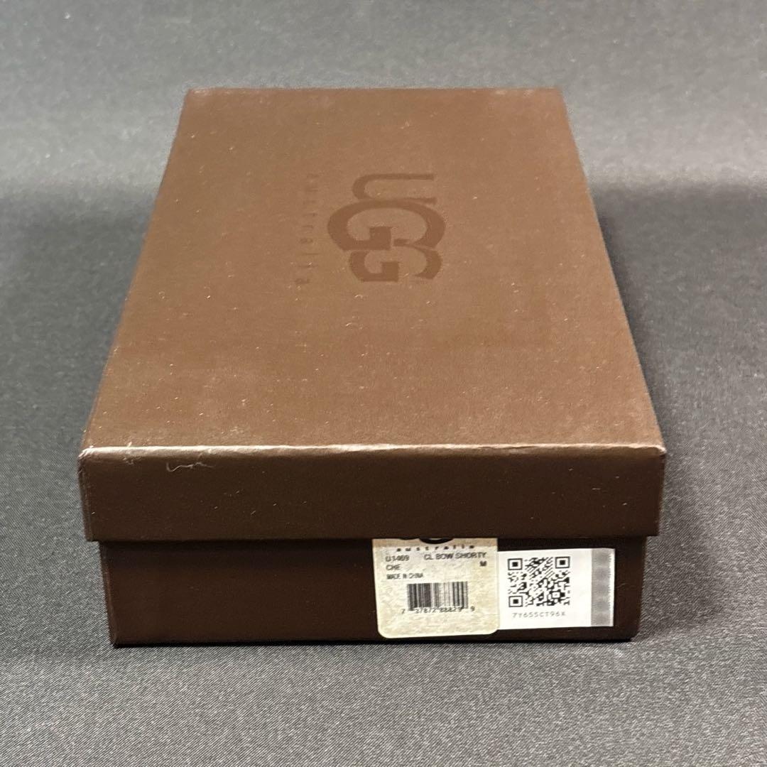 [未使用品］UGG ファー付き手袋 ブラウン　Mサイズ