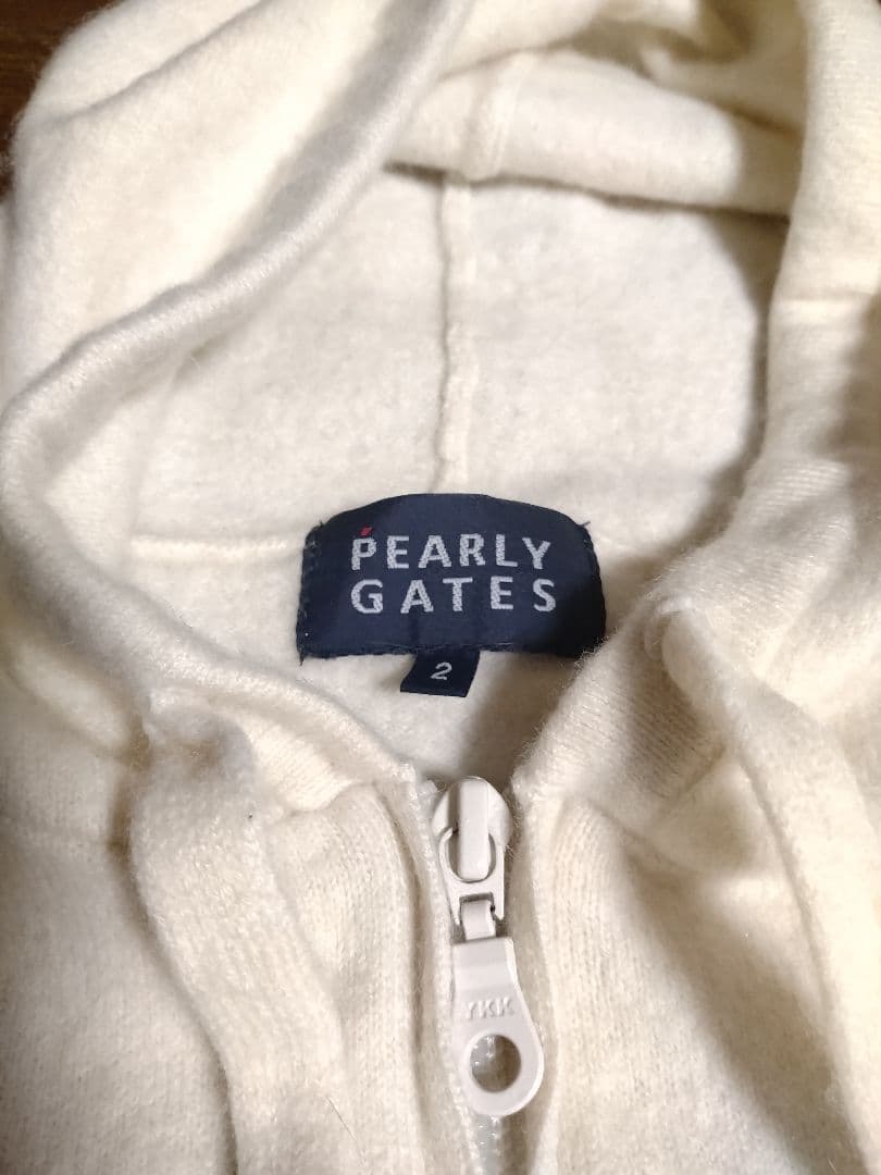 パーリーゲイツ　カシミヤ100% パーカー　　 2サイズ