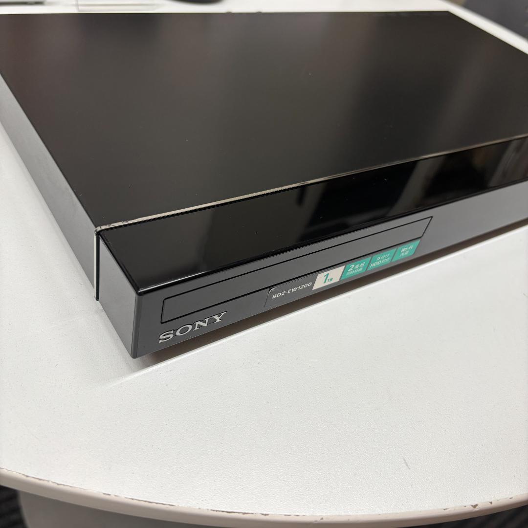 【完動美品・付属品フル】W録1TB ソニー BDレコーダー BDZ-EW1200
