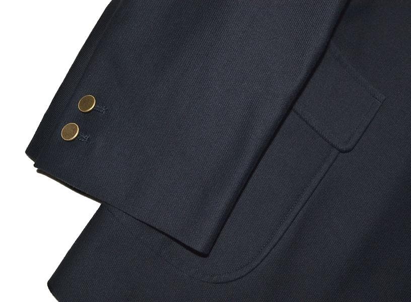 【新品】限定コラボ L 特価 ジェイプレス×カネマサフィル 金ボタン紺ブレザー