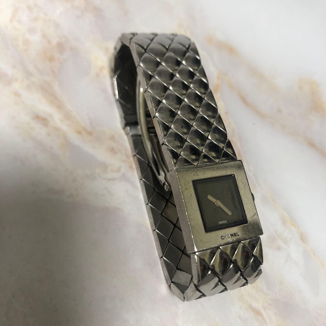 CHANEL マトラッセ　腕時計　シルバー　（ジャンク）