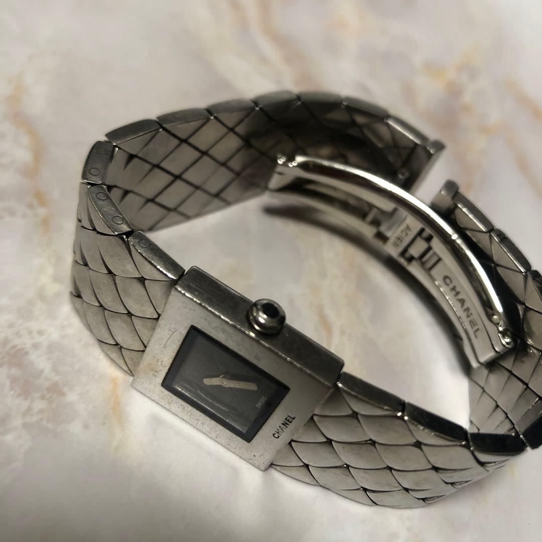 CHANEL マトラッセ　腕時計　シルバー　（ジャンク）