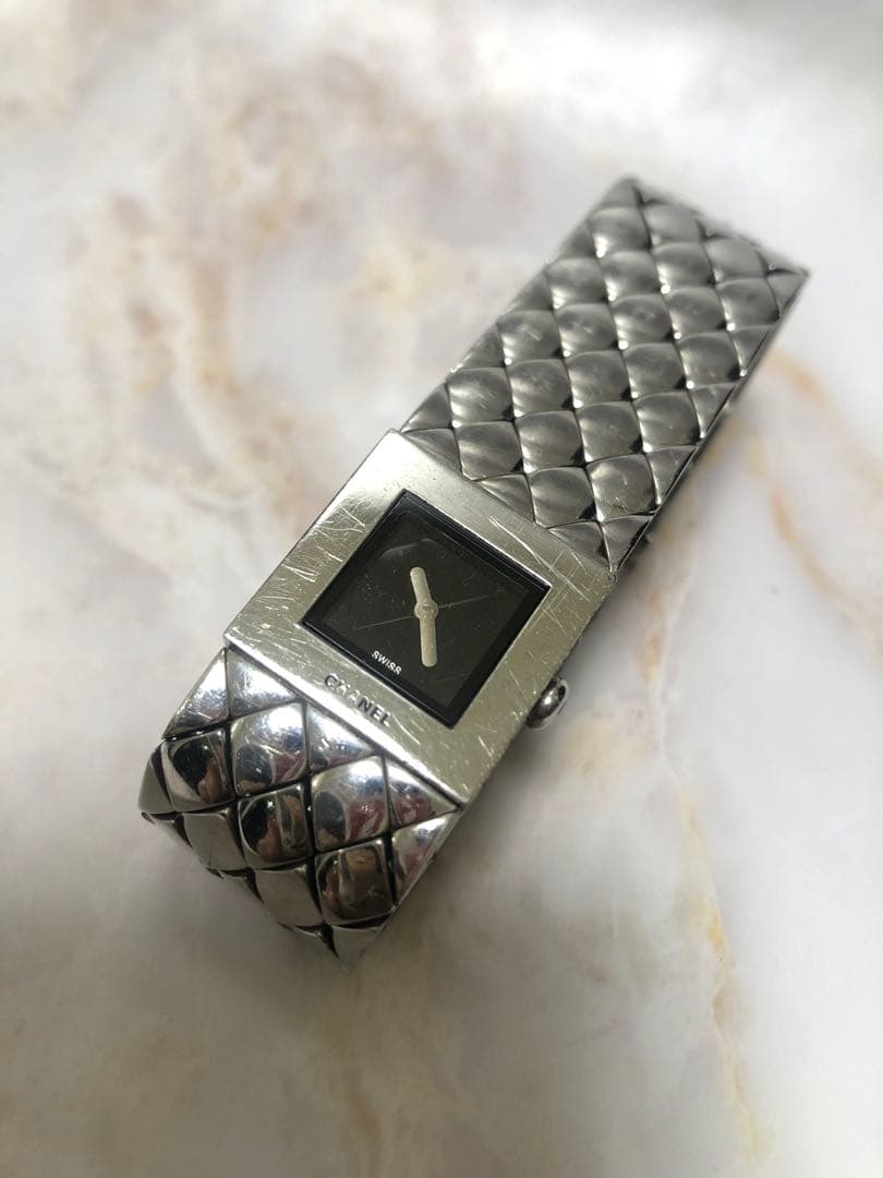 CHANEL マトラッセ　腕時計　シルバー　（ジャンク）