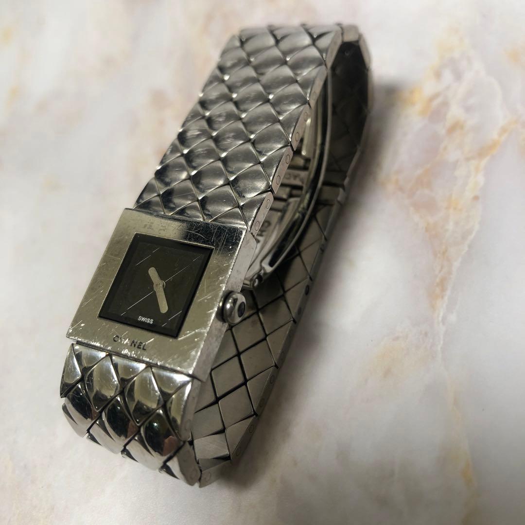 CHANEL マトラッセ　腕時計　シルバー　（ジャンク）