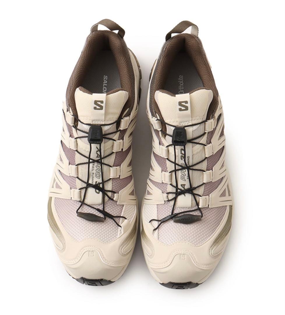 SALOMON XA PRO 3D ベージュ/ブラウン