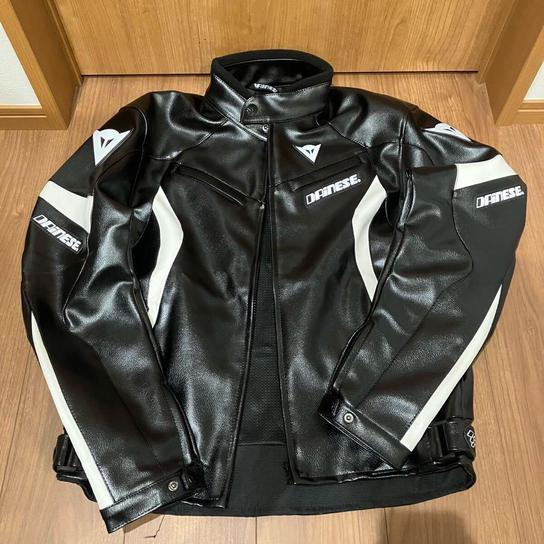 Dainese バイクジャケット ブラック/ホワイト