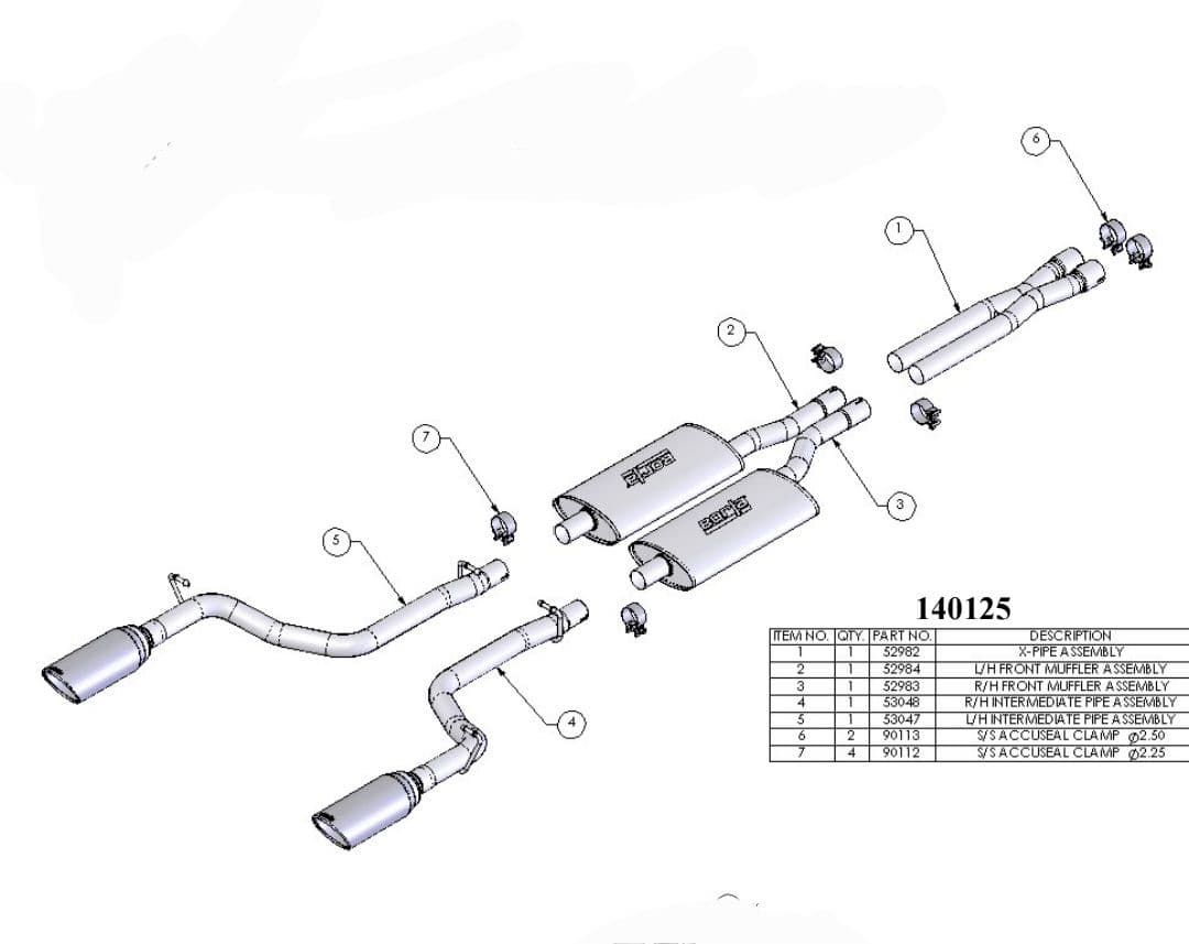 MH21s　Borla マフラー