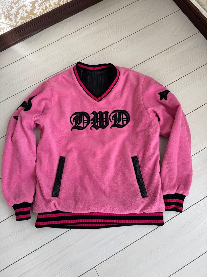 ダンスウイズドラゴン　リバーシブルフリースジャンパー