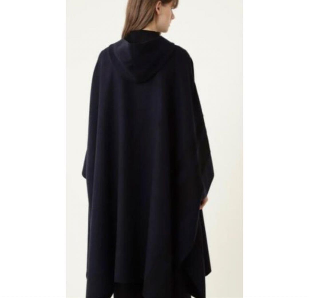 LE PHILウールサテンリバーコート