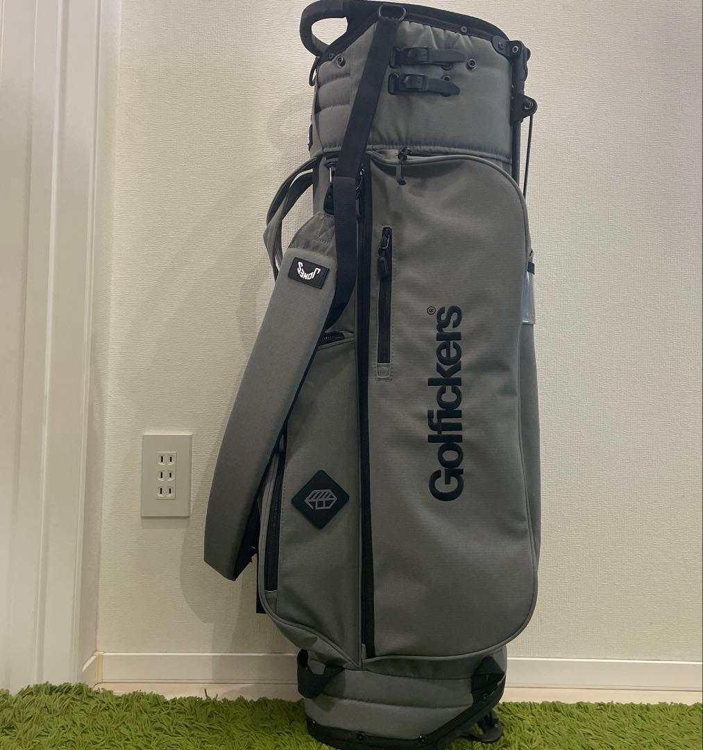 【限定】Golfickers×JONES ゴルフキャディバッグ＋ヘッドカバー部分