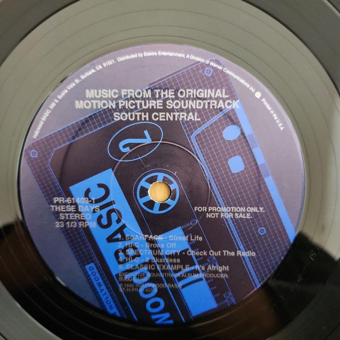 SOUTH CENTRAL サウンドトラック LP