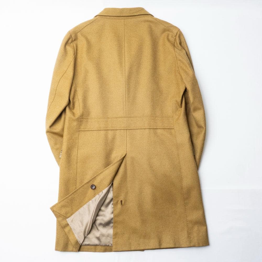 ロロピアーナ生地『アローズGLR』チェスターコート M メンズ 管理1214