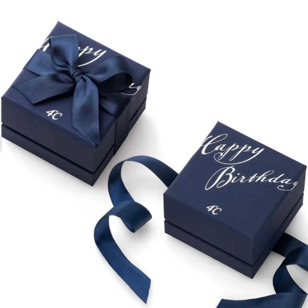 4℃ 10k月と星のネックレス ピンクゴールド