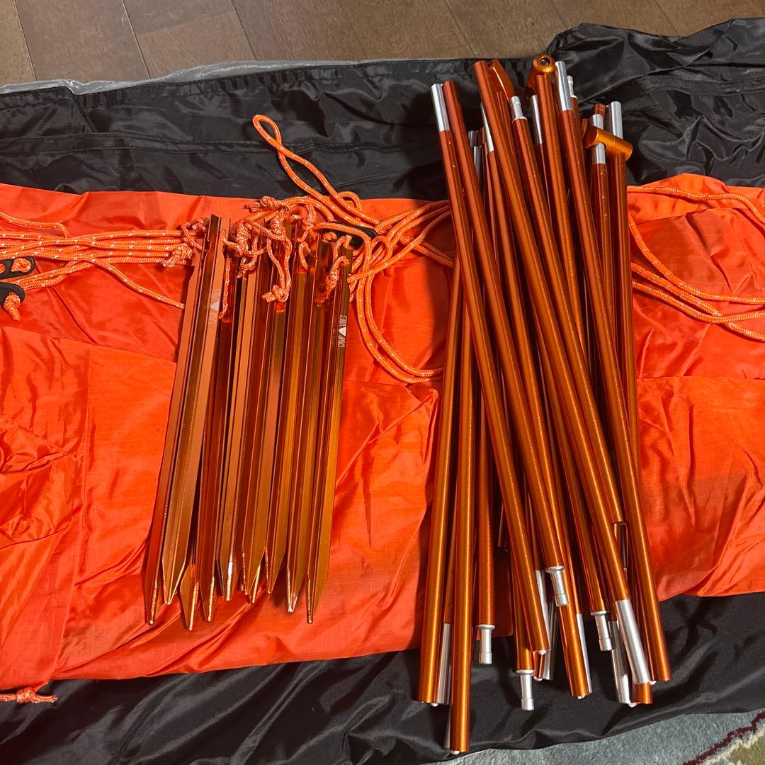 POLER ポーラー　One Man Tentワンマンテント オレンジ　キャンプ