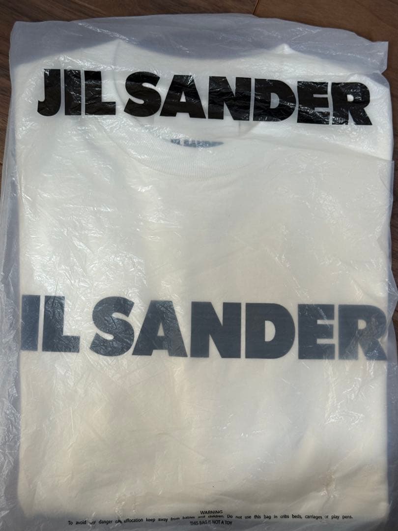 JIL SANDER ロゴ入り長袖ロンT XL