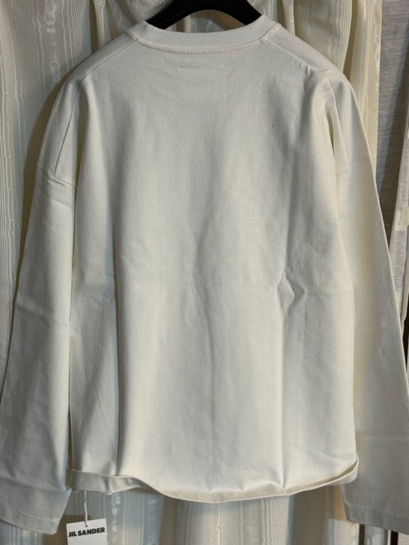 JIL SANDER ロゴ入り長袖ロンT XL