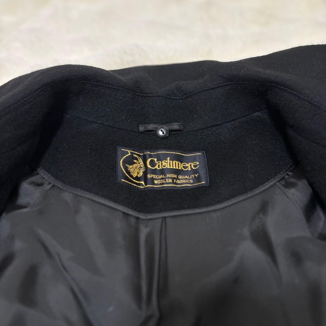 【美品】最高級 カシミヤ100% ロングコート　大きめ　13AR