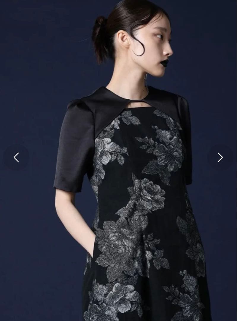 resil ×足利 ゴブラン織りワンピース