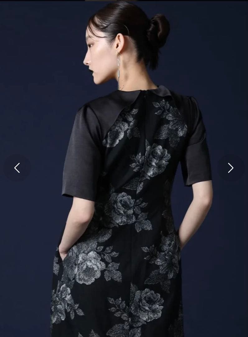 resil ×足利 ゴブラン織りワンピース