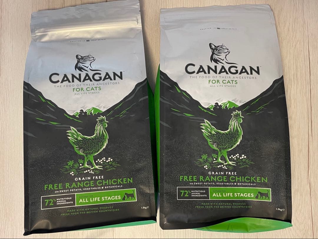 値下げ♪CANAGAN グレインフリー チキン 1.5kg × 2袋