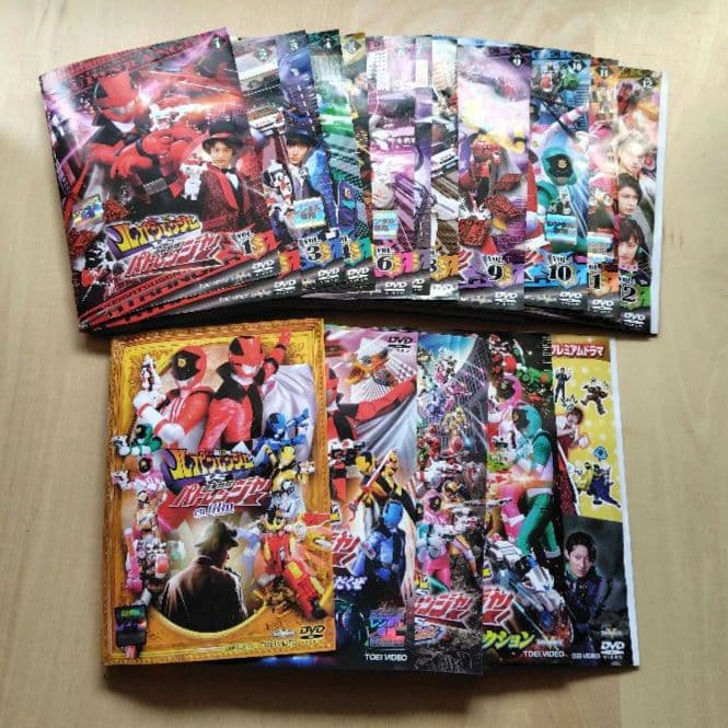 レア 快盗戦隊ルパンレンジャーvs警察戦隊パトレンジャー DVD 全17巻セット